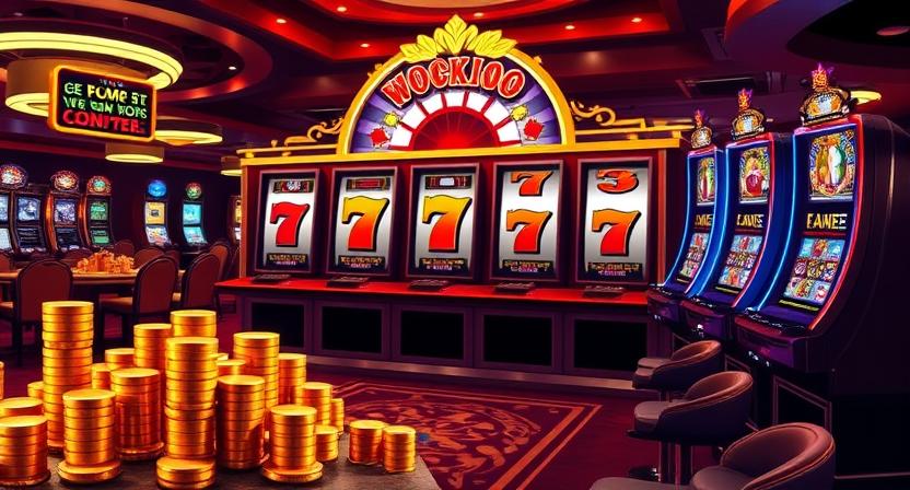Wide selection of classic and modern LUCKBD slots